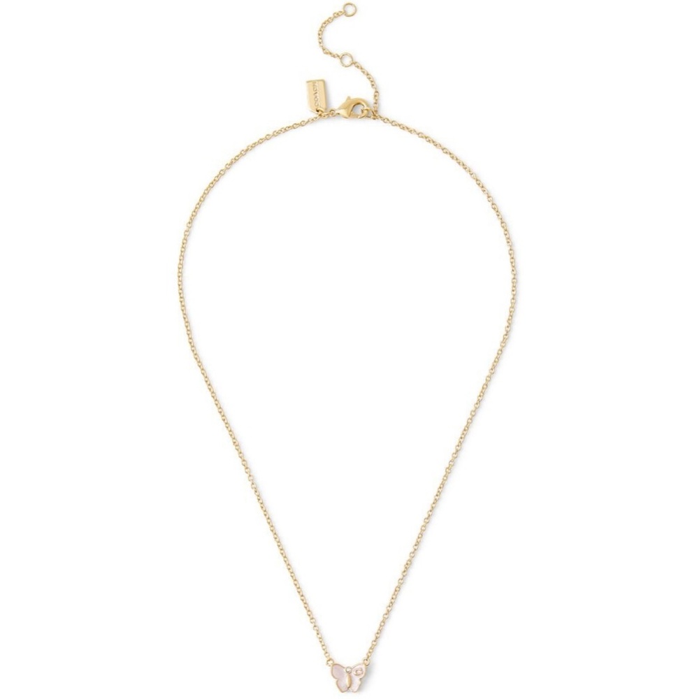 COACH
Signature Butterfly Short Pendant Necklace - Picture 12 of 15